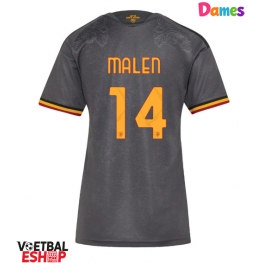 AS Roma Donyell Malen #14 Derde tenue Dames 2026-27 Korte Mouw