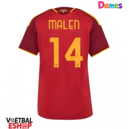 AS Roma Donyell Malen #14 Thuis tenue Dames 2026-27 Korte Mouw