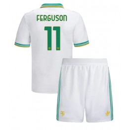 AS Roma Evan Ferguson #11 Derde tenue Kids 2025-26 Korte Mouw (+ Korte broeken)