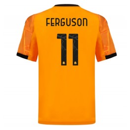 AS Roma Evan Ferguson #11 Uit tenue 2025-26 Korte Mouw