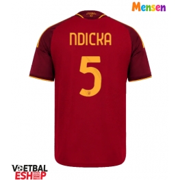 AS Roma Evan Ndicka #5 Thuis tenue 2026-27 Korte Mouw