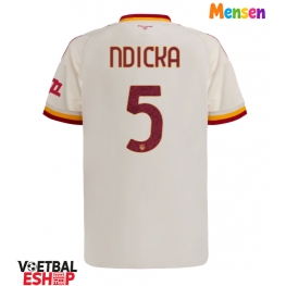 AS Roma Evan Ndicka #5 Uit tenue 2026-27 Korte Mouw