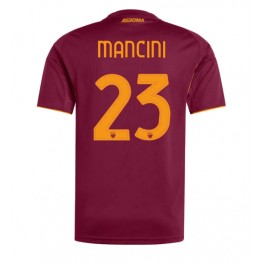 AS Roma Gianluca Mancini #23 Thuis tenue 2025-26 Korte Mouw