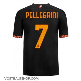 AS Roma Lorenzo Pellegrini #7 Derde tenue 2023-24 Korte Mouw