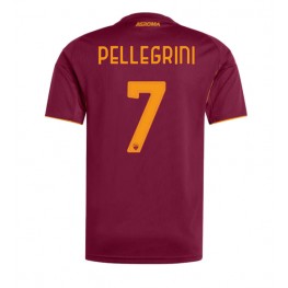 AS Roma Lorenzo Pellegrini #7 Thuis tenue 2025-26 Korte Mouw