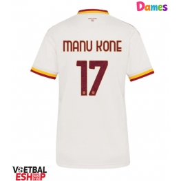 AS Roma Manu Kone #17 Uit tenue Dames 2026-27 Korte Mouw