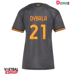 AS Roma Paulo Dybala #21 Derde tenue Dames 2026-27 Korte Mouw