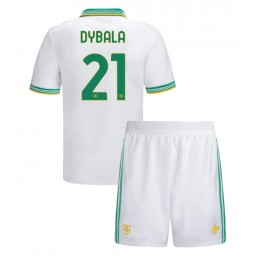 AS Roma Paulo Dybala #21 Derde tenue Kids 2025-26 Korte Mouw (+ Korte broeken)