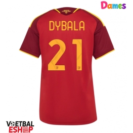 AS Roma Paulo Dybala #21 Thuis tenue Dames 2026-27 Korte Mouw
