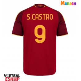 AS Roma Santiago Castro #9 Thuis tenue 2026-27 Korte Mouw