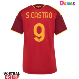 AS Roma Santiago Castro #9 Thuis tenue Dames 2026-27 Korte Mouw