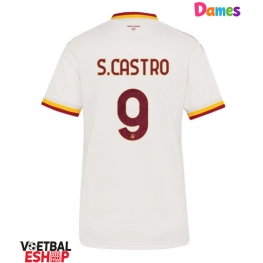 AS Roma Santiago Castro #9 Uit tenue Dames 2026-27 Korte Mouw