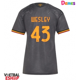AS Roma Wesley Franca #43 Derde tenue Dames 2026-27 Korte Mouw
