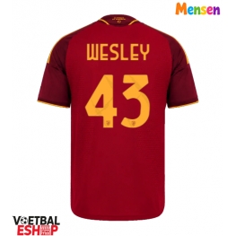 AS Roma Wesley Franca #43 Thuis tenue 2026-27 Korte Mouw