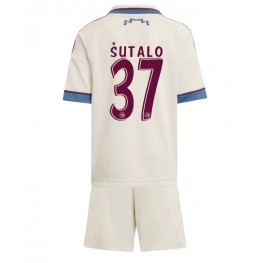 Ajax Josip Sutalo #37 Derde tenue Kids 2025-26 Korte Mouw (+ Korte broeken)