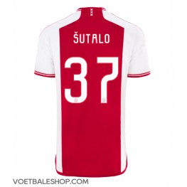 Ajax Josip Sutalo #37 Thuis tenue 2023-24 Korte Mouw