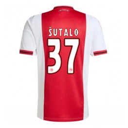 Ajax Josip Sutalo #37 Thuis tenue 2025-26 Korte Mouw Ajax Josip Sutalo #37 Thuis tenue 2025-26 Korte Mouw