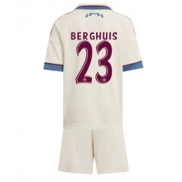 Ajax Steven Berghuis #23 Derde tenue Kids 2025-26 Korte Mouw (+ Korte broeken)