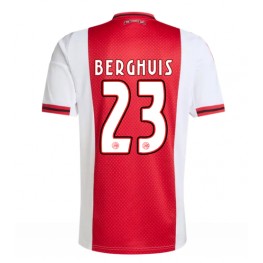 Ajax Steven Berghuis #23 Thuis tenue 2025-26 Korte Mouw Ajax Steven Berghuis #23 Thuis tenue 2025-26 Korte Mouw