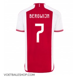Ajax Steven Bergwijn #7 Thuis tenue 2023-24 Korte Mouw