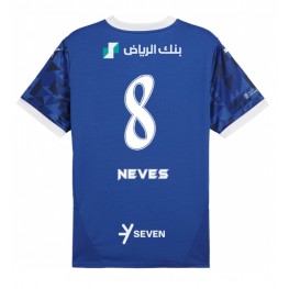 Al-Hilal Ruben Neves #8 Thuis tenue 2024-25 Korte Mouw