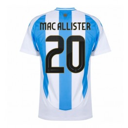 Argentinië Alexis Mac Allister #20 Thuis tenue Copa America 2024 Korte Mouw