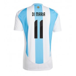 Argentinië Angel Di Maria #11 Thuis tenue Copa America 2024 Korte Mouw