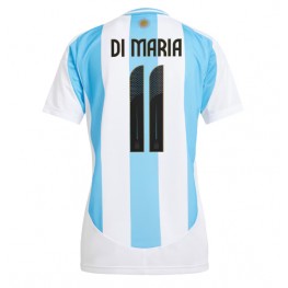 Argentinië Angel Di Maria #11 Thuis tenue Dames Copa America 2024 Korte Mouw