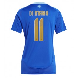 Argentinië Angel Di Maria #11 Uit tenue Dames Copa America 2024 Korte Mouw