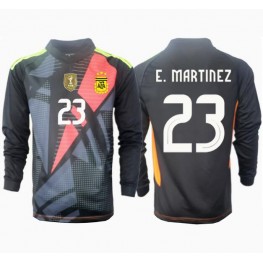 Argentinië Emiliano Martinez #23 Keeper Thuis tenue Copa America 2024 Lange Mouw
