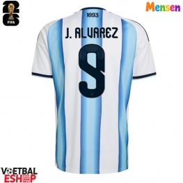 Argentinië Julian Alvarez #9 Thuis tenue WK 2026 Korte Mouw