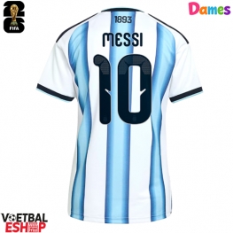 Argentinië Lionel Messi #10 Thuis tenue Dames WK 2026 Korte Mouw