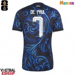 Argentinië Rodrigo De Paul #7 Uit tenue WK 2026 Korte Mouw