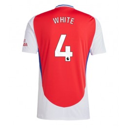 Arsenal Ben White #4 Thuis tenue 2024-25 Korte Mouw