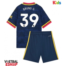 Arsenal Bruno Guimaraes #39 Uit tenue Kids 2026-27 Korte Mouw (+ Korte broeken)