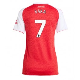Arsenal Bukayo Saka #7 Thuis tenue Dames 2025-26 Korte Mouw