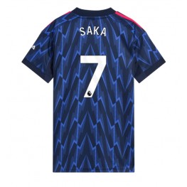 Arsenal Bukayo Saka #7 Uit tenue Dames 2025-26 Korte Mouw Arsenal Bukayo Saka #7 Uit tenue Dames 2025-26 Korte Mouw