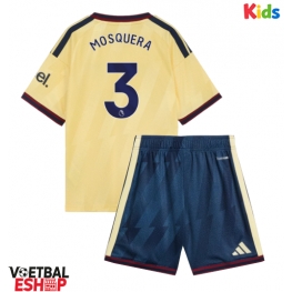 Arsenal Cristhian Mosquera #3 Derde tenue Kids 2026-27 Korte Mouw (+ Korte broeken)