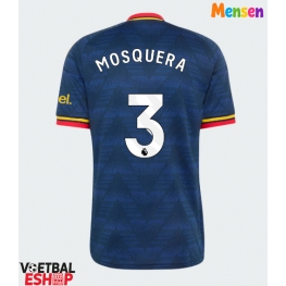Arsenal Cristhian Mosquera #3 Uit tenue 2026-27 Korte Mouw
