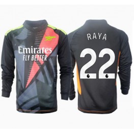 Arsenal David Raya #22 Keeper Derde tenue 2024-25 Lange Mouw