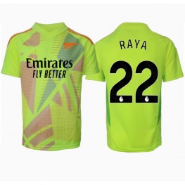 Arsenal David Raya #22 Keeper Thuis tenue 2024-25 Korte Mouw