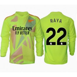 Arsenal David Raya #22 Keeper Thuis tenue 2024-25 Lange Mouw
