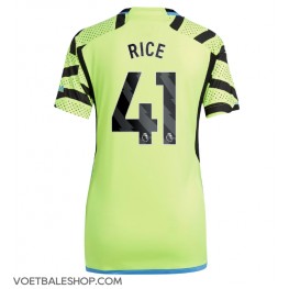Arsenal Declan Rice #41 Uit tenue Dames 2023-24 Korte Mouw