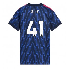 Arsenal Declan Rice #41 Uit tenue Dames 2025-26 Korte Mouw