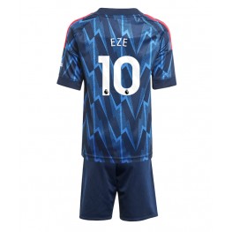 Arsenal Eberechi Eze #10 Uit tenue Kids 2025-26 Korte Mouw (+ Korte broeken)