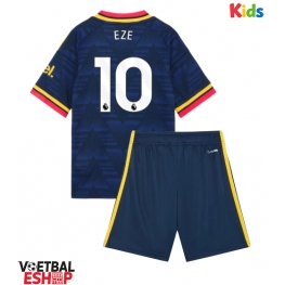 Arsenal Eberechi Eze #10 Uit tenue Kids 2026-27 Korte Mouw (+ Korte broeken)
