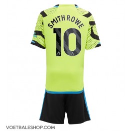 Arsenal Emile Smith Rowe #10 Uit tenue Kids 2023-24 Korte Mouw (+ Korte broeken)