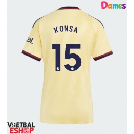Arsenal Ezri Konsa #15 Derde tenue Dames 2026-27 Korte Mouw