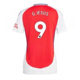 Arsenal Gabriel Jesus #9 Thuis tenue Dames 2024-25 Korte Mouw