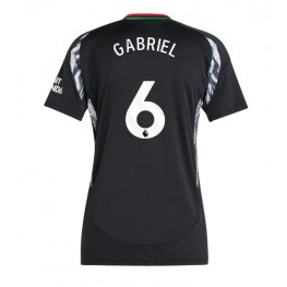 Arsenal Gabriel Magalhaes #6 Uit tenue Dames 2024-25 Korte Mouw